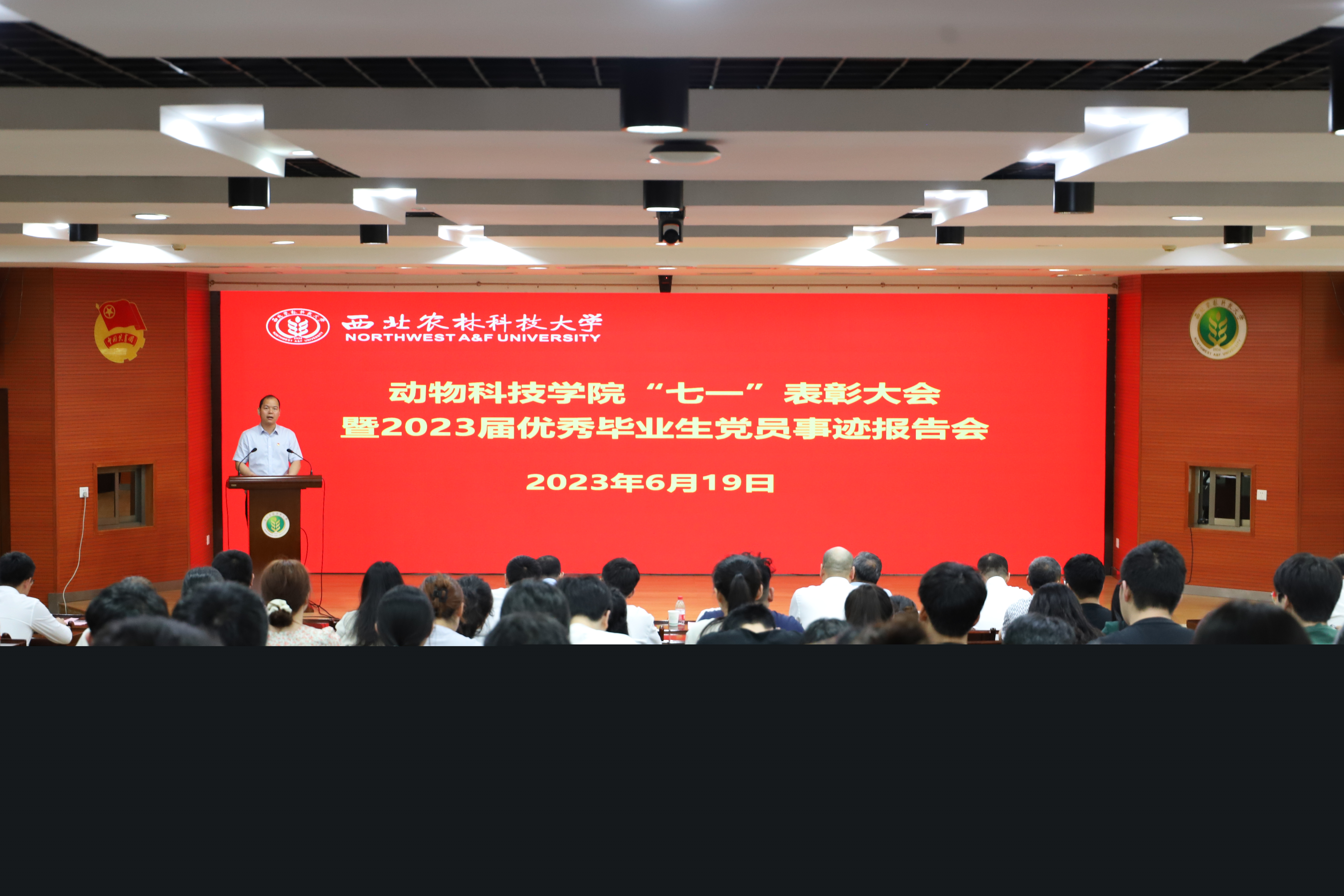 报告会现场